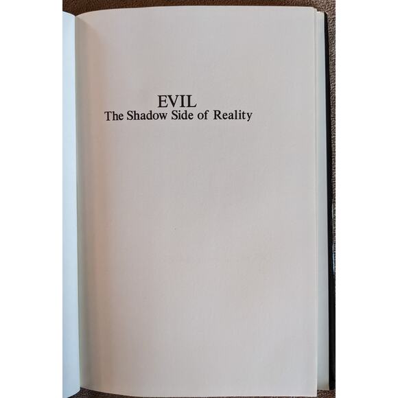 Evil The Shadow Side Of Reality 1981 By John Sanford Christian Problem Of Evil - Picture 12 of 16